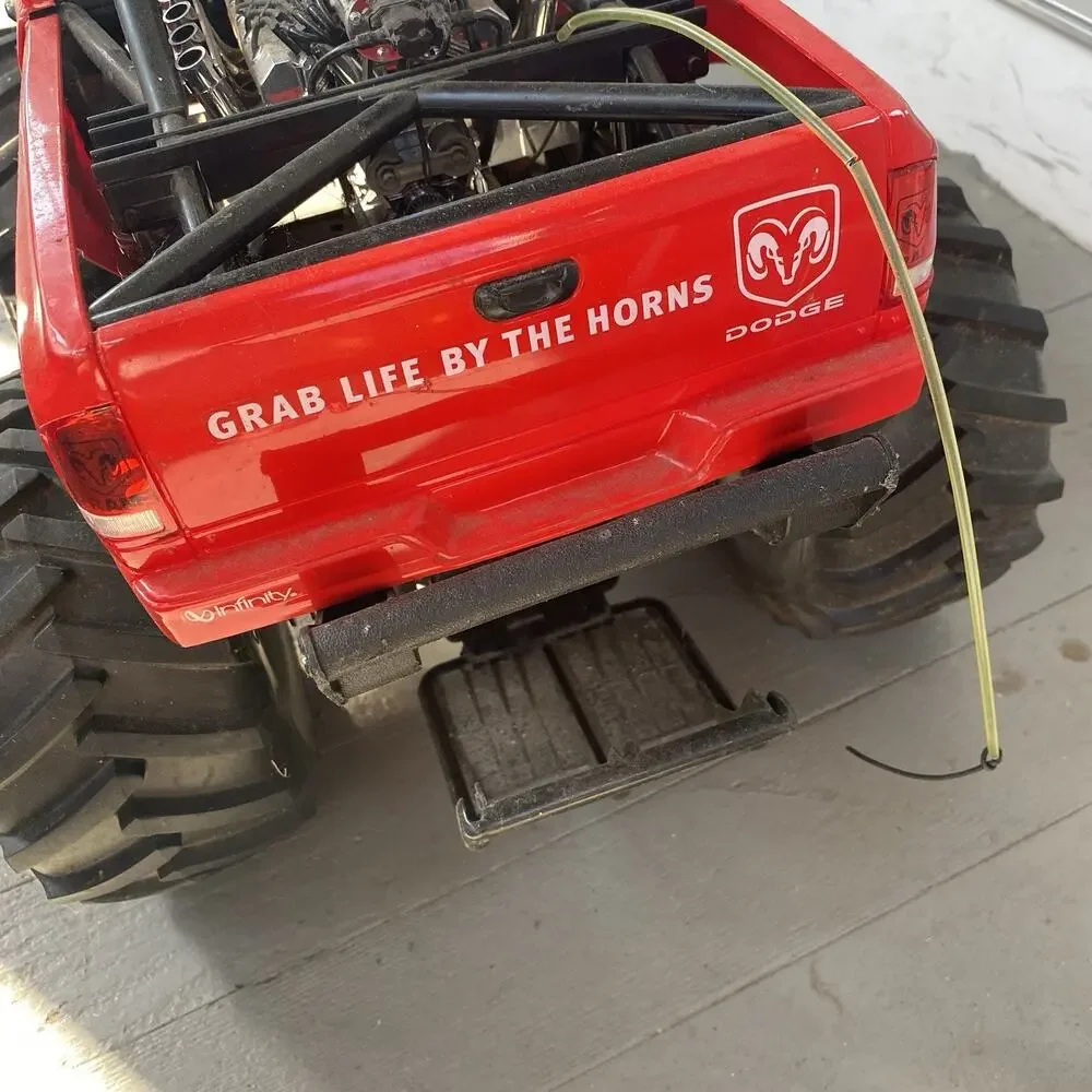 Super Start Master Pro Dodge Raminator Monster Truck New Bright Red Y2K ToyTruck